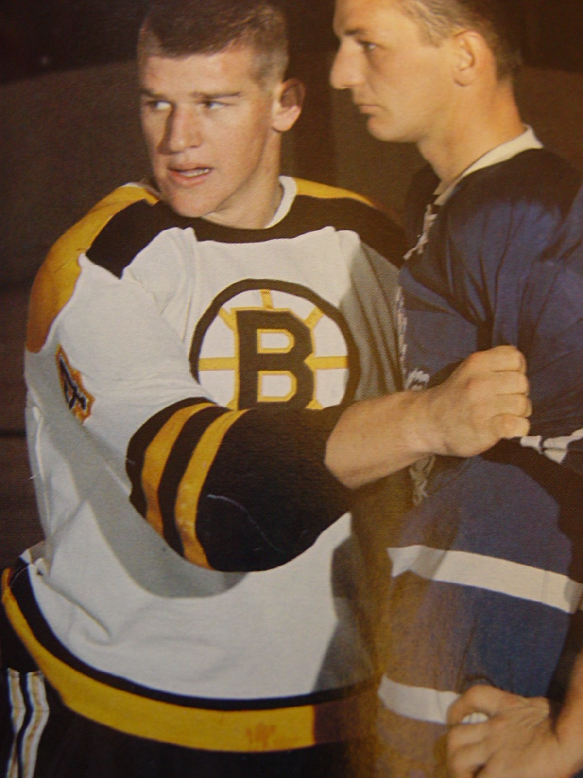 Bobby Orr Boston Bruins 1966-67 jersey artwork, This is a h…