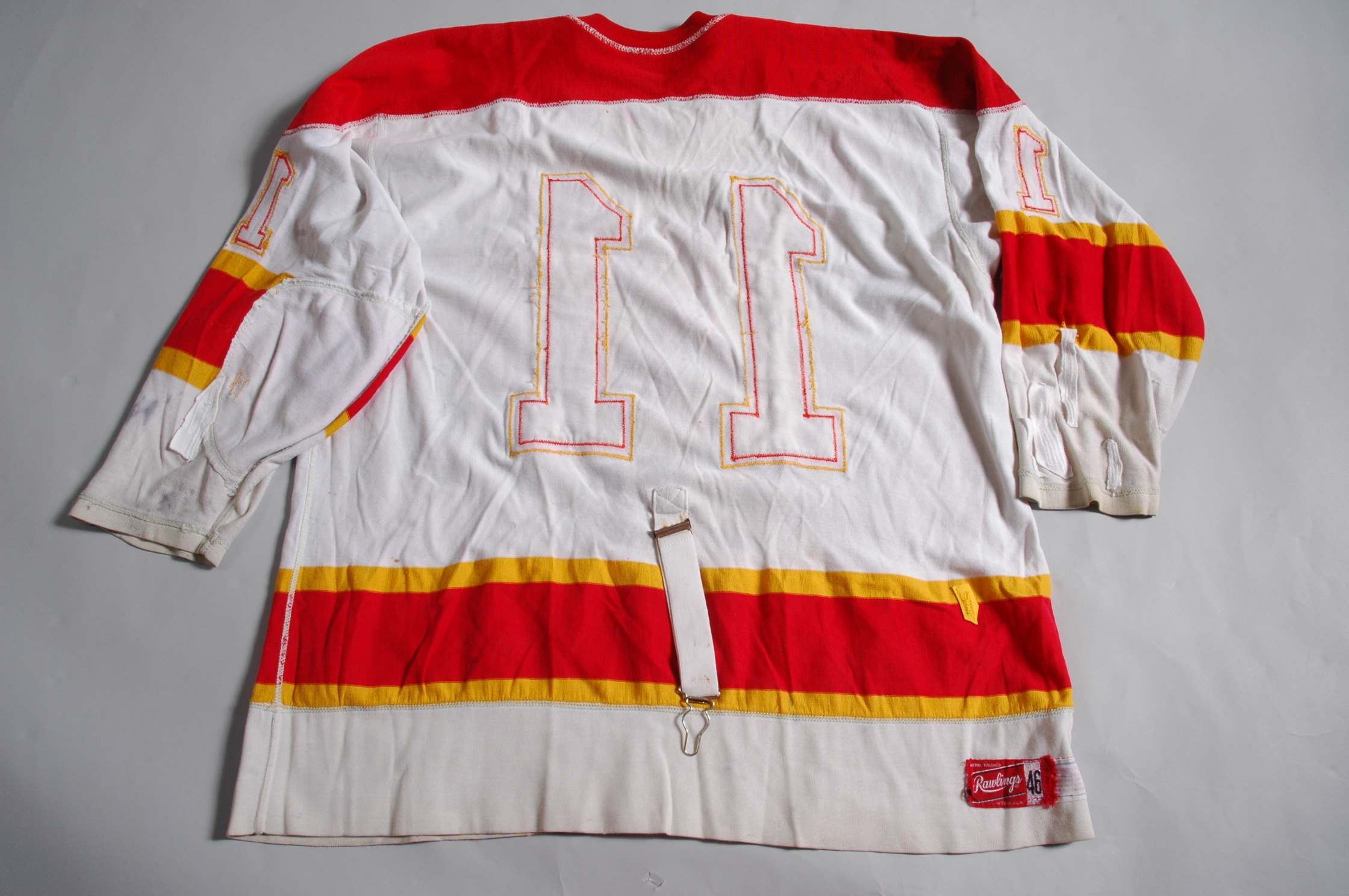 1/1 Atlanta Flames 1972 Durene Custom Chainstitched Hockey Jersey