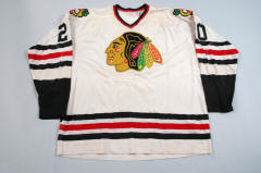 1997-98 Bob Probert Chicago Blackhawks Game Worn Jersey