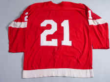 1996-97 Bob Errey Detroit Red Wings Game Worn Jersey - Stanley Cup