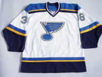 Lot Detail - 1991-92 Brett Hull St. Louis Blues Game-Used Jersey (Set 2  Team Tagging)