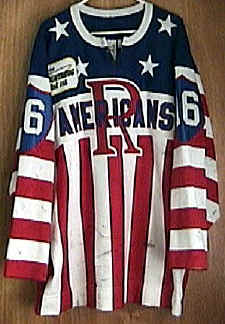 2001-02 Andrew Peters Rochester Americans Game Worn Jersey