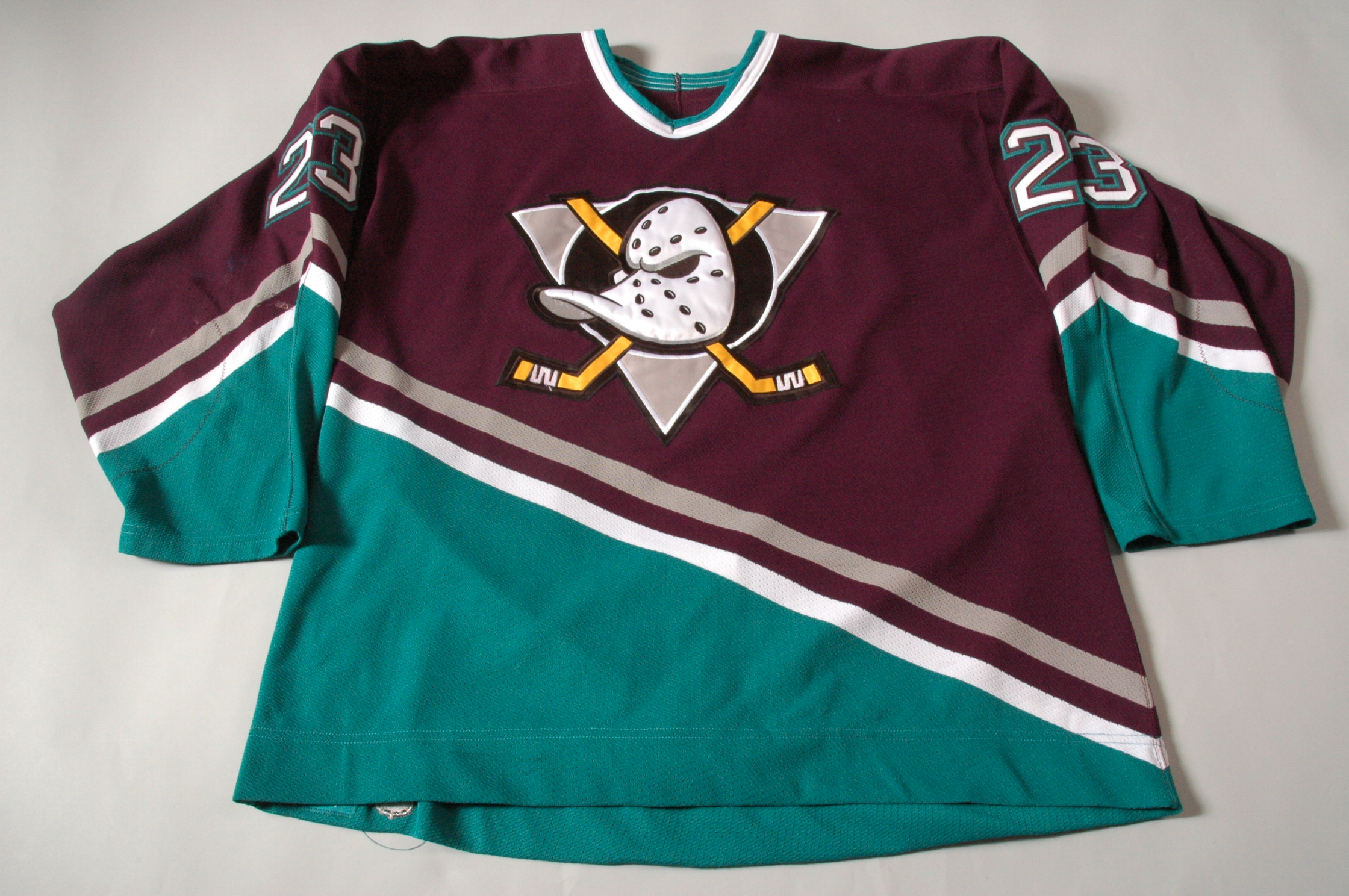 Paul Kariya Anaheim Mighty Ducks 1995-96 Wild Wing Throwback CCM NHL  Jersey