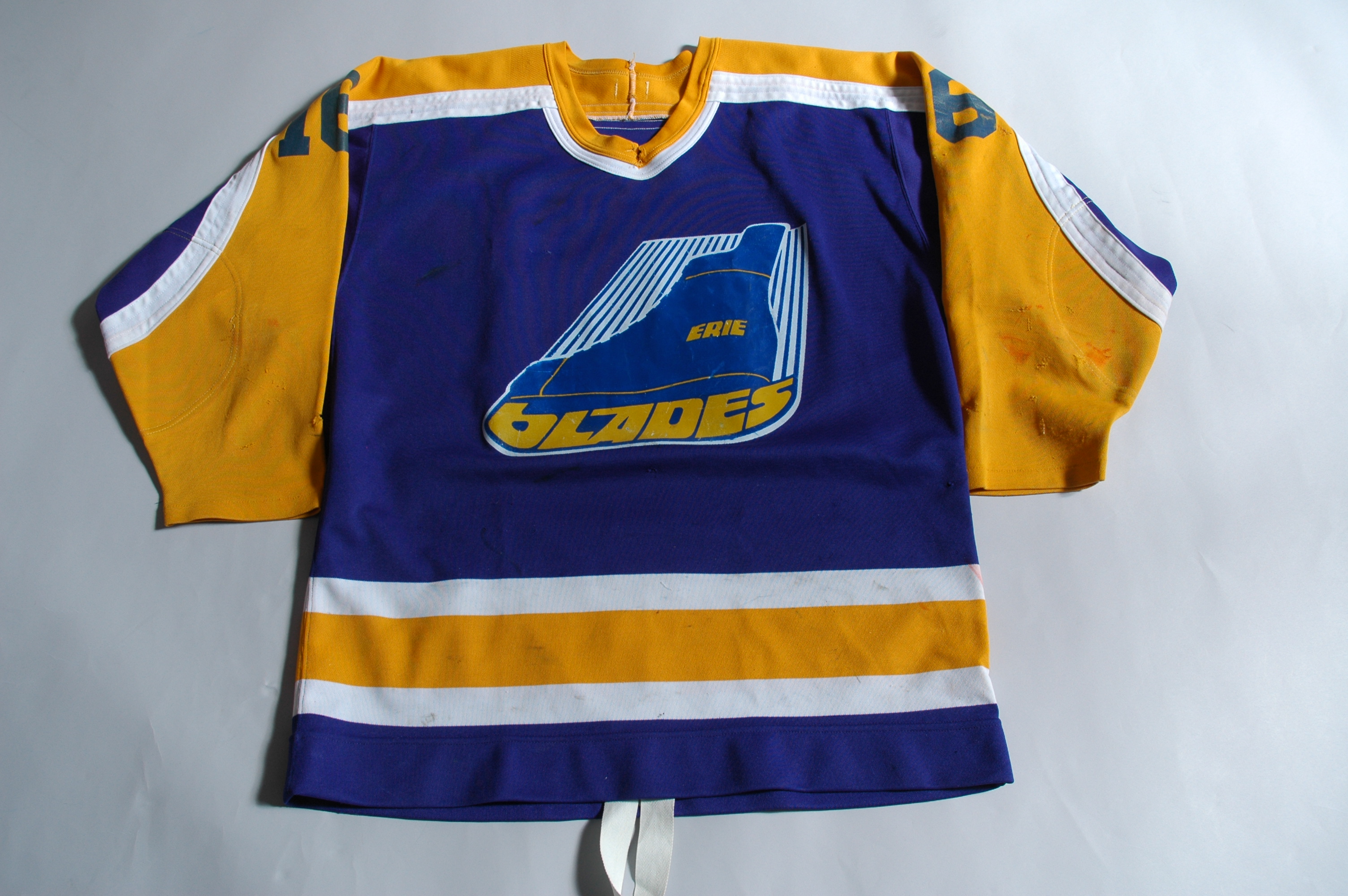 198283 Erie Golden Blades Game Worn Jersey eBay
