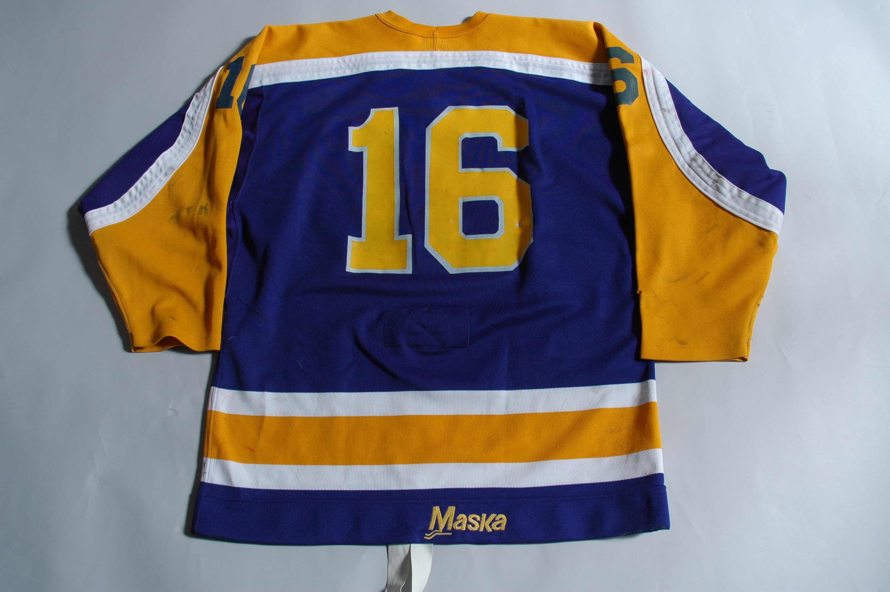 198283 Erie Golden Blades Game Worn Jersey eBay